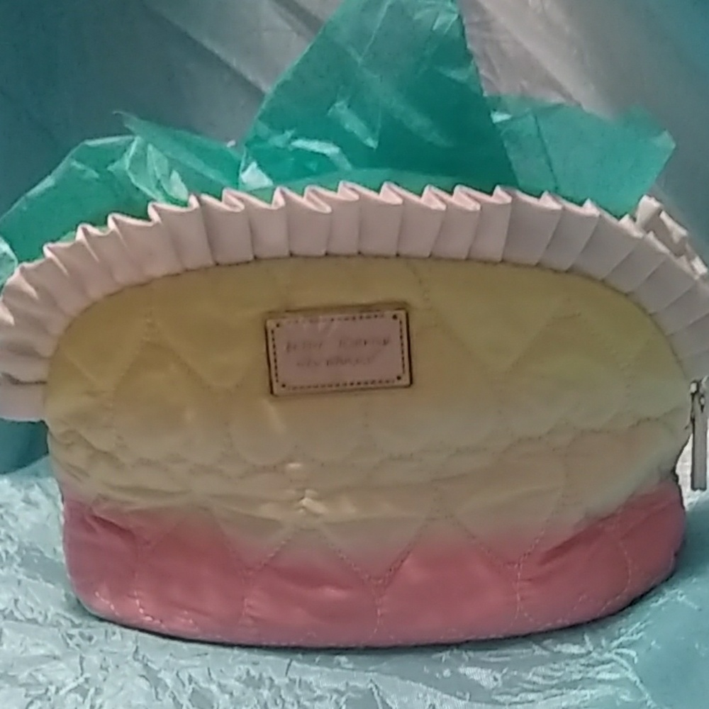 Betsey Johnson makeup bag